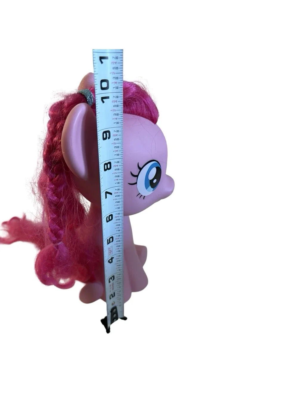 My Little Pony Pinkie Pie Sitting Pink Plastic Toy 10” Hasbro 2014 Tall Balloons